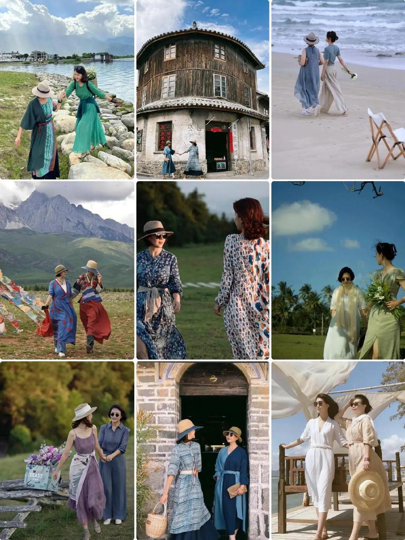 说说旅途中妈妈们最爱的拍照姿势,你的“母上大人”中了几个?