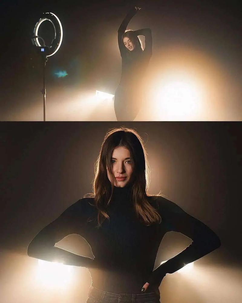 请问这个照片怎么拍出来的,是怎样打光的