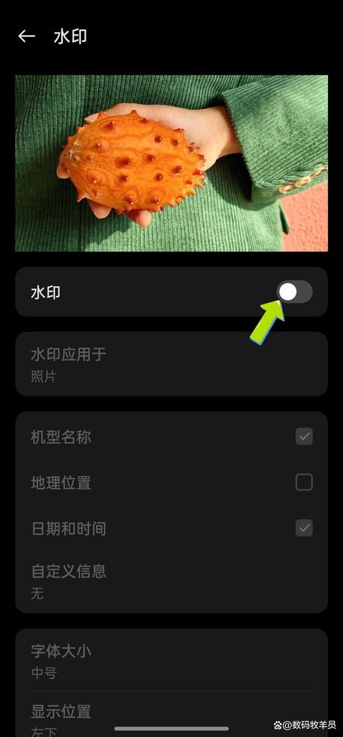 手机水印印地址怎样设置?