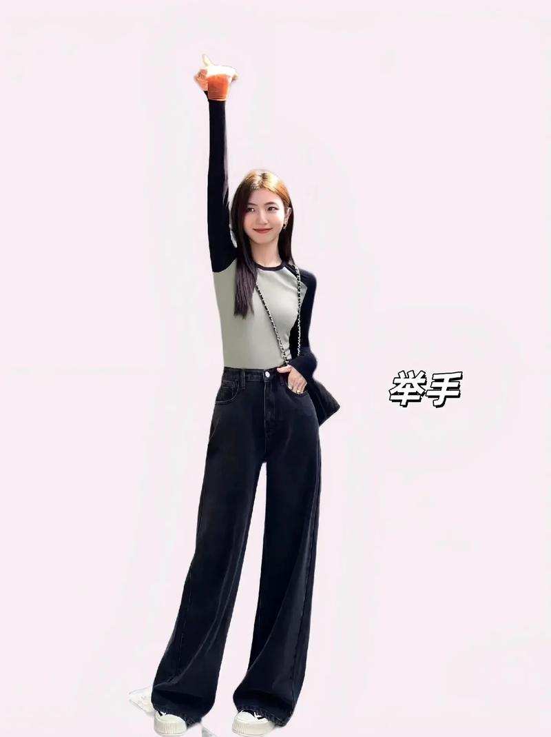 一个人站着拍照姿势