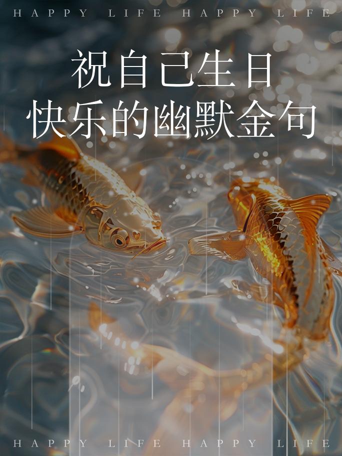 祝自己生日快乐图片唯美带字
