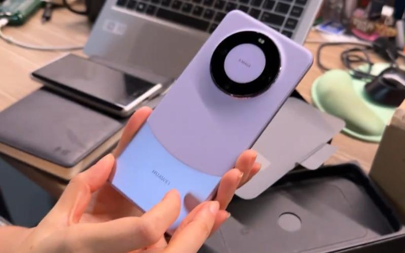 紫色的光拍照图3