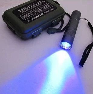 自制紫光灯手电筒