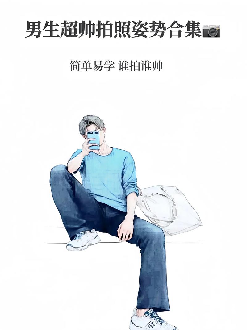 为什么男生拍照总是显得僵硬?几招帅气姿势,赶快行动起来吧。