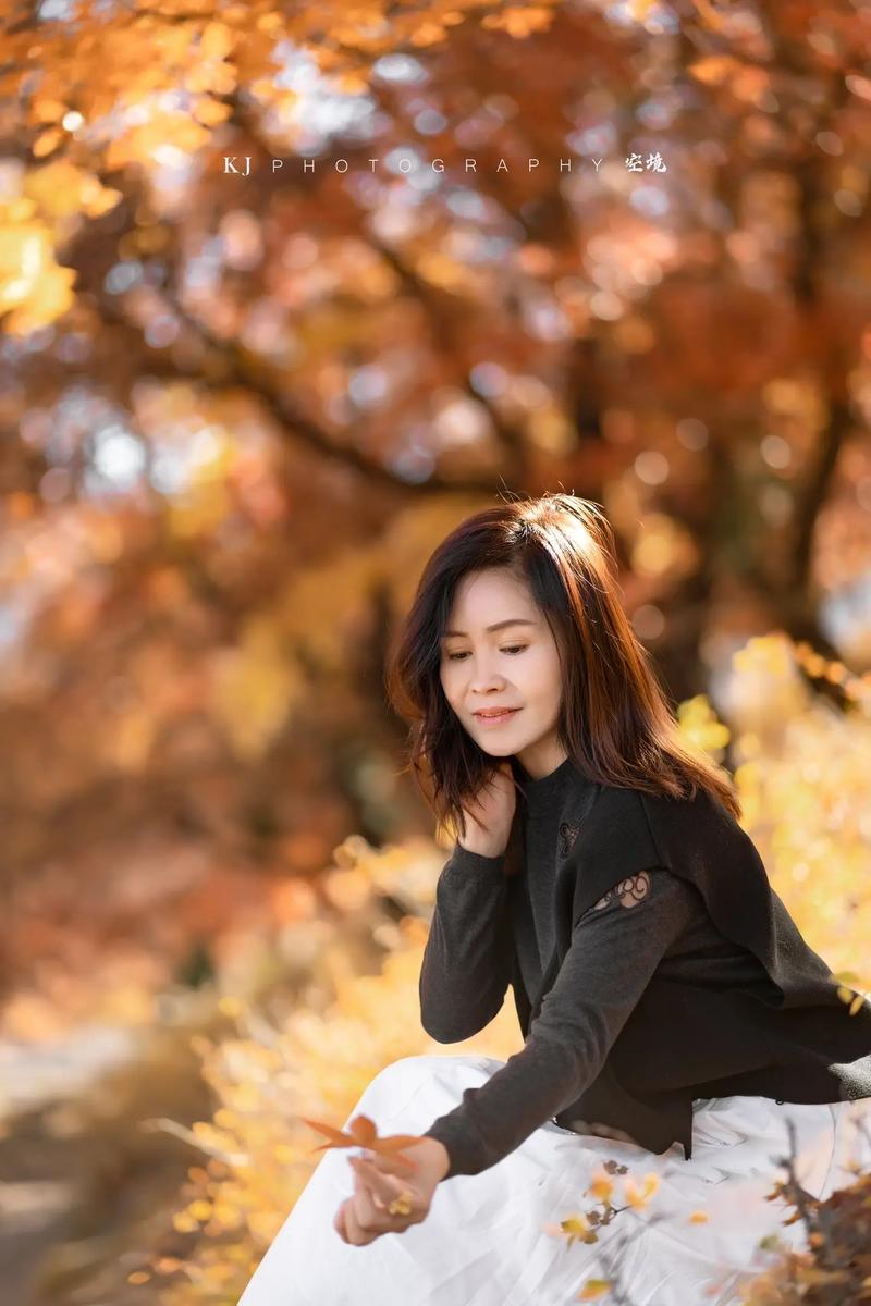 枫叶怎么拍照怎么摆姿势图片