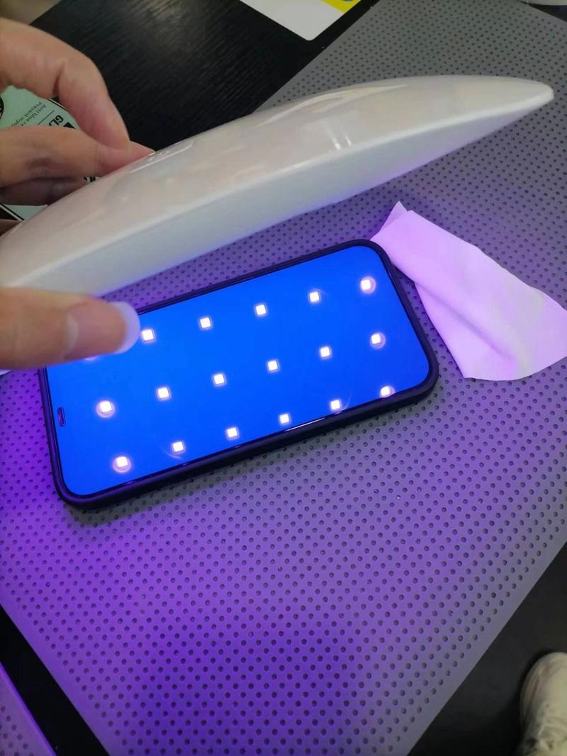 蓝光下怎么拍照图2