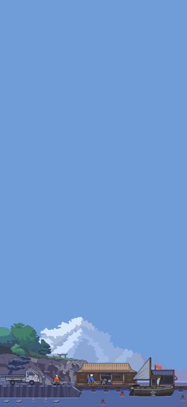 拍照打光图片纯色蓝色背景图3