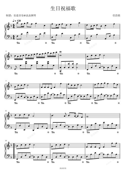 漂亮生日快乐动态带背景音乐图片图2