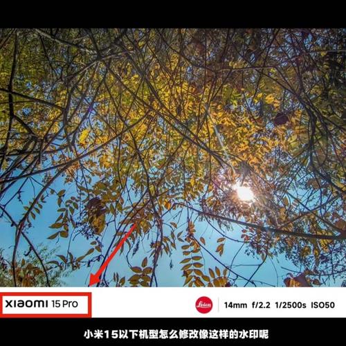 小米手机相机水印设置