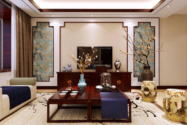 中式电视背景墙特点