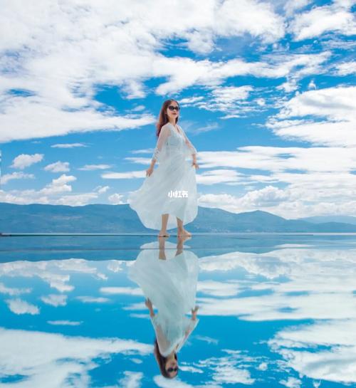 天空之镜怎么拍照