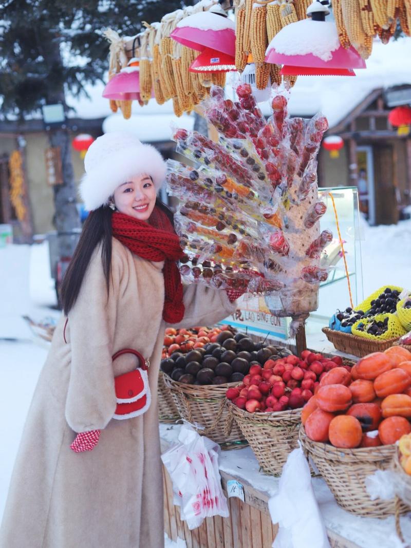 雪乡拍照姿势大全
