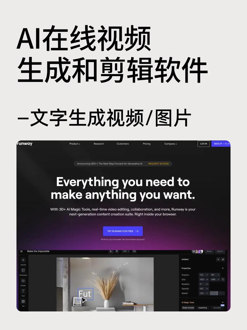 收藏!6款免费文字转视频制作软件,ai自动生成视频就靠它