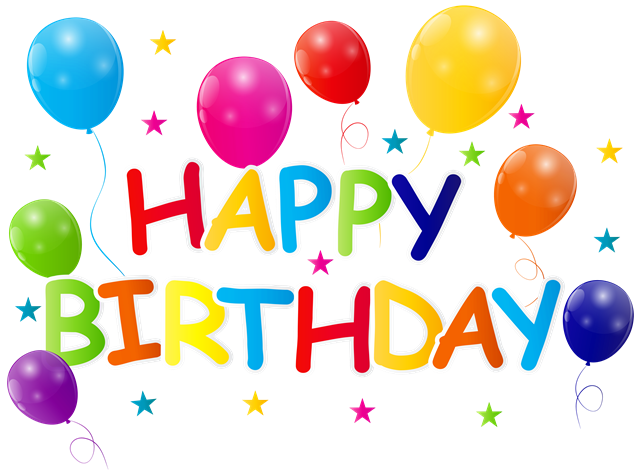 海报生日设计模板-英语生日海报简单型