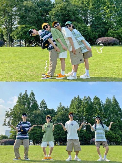 拍多人照姿势大全图1