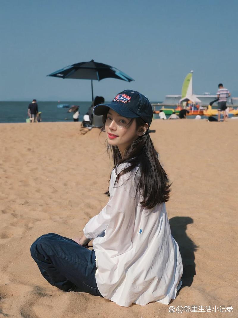 风景人像拍照姿势图3