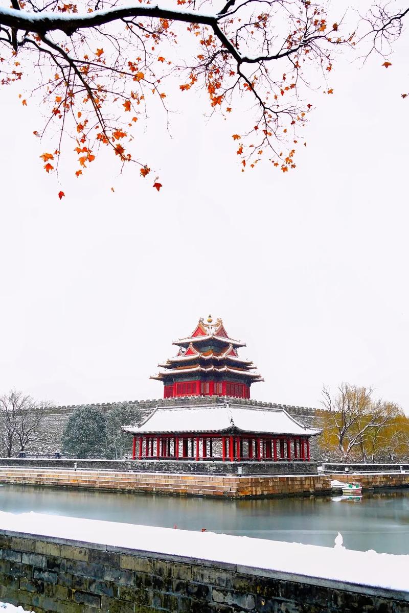 雪地拍照姿势大全图片高清图2