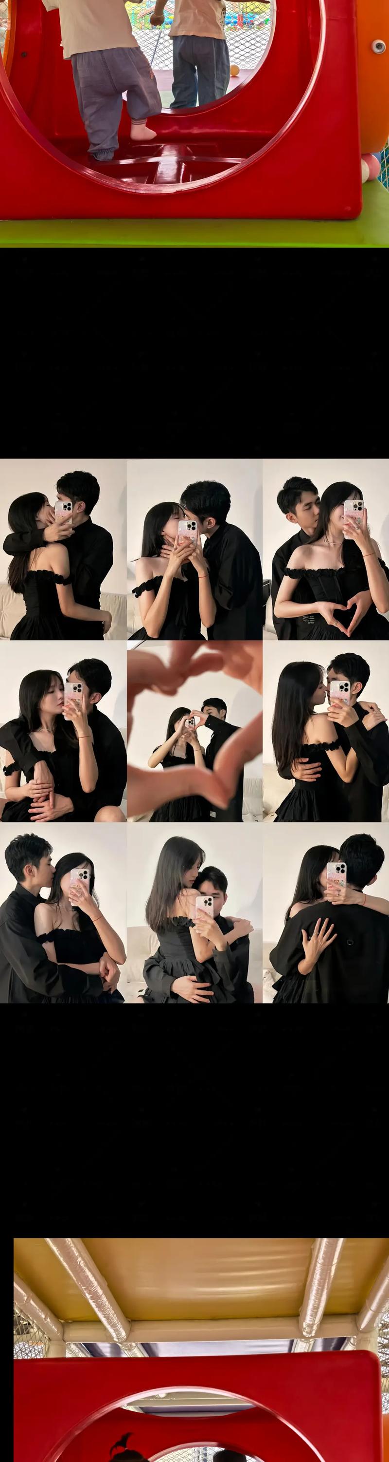 拍照姿势动作大全双人图3