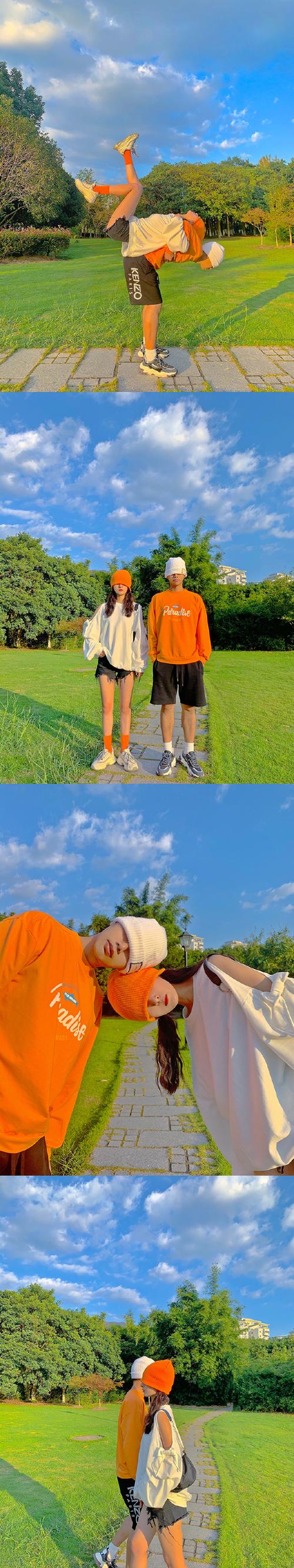 情侣姿势大全摆法,21种情侣拍照姿势大全