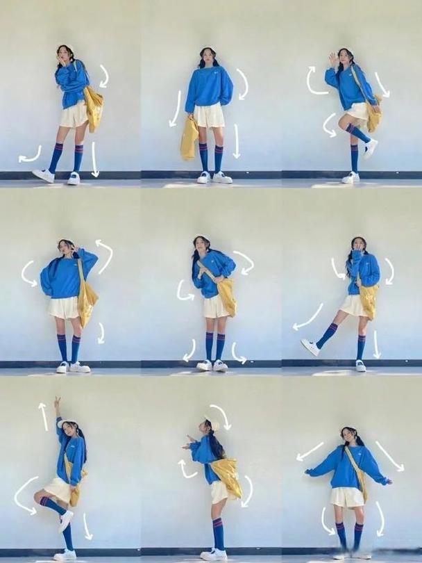 拍照姿势怎么摆女生上半身好看图片图2