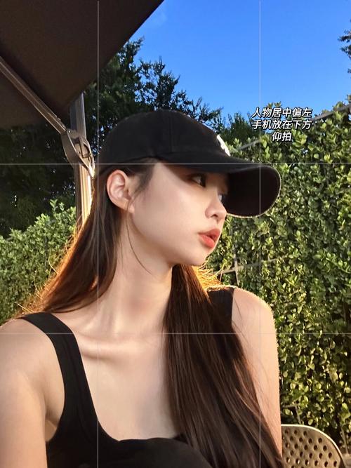 ins女生氛围拍照姿势