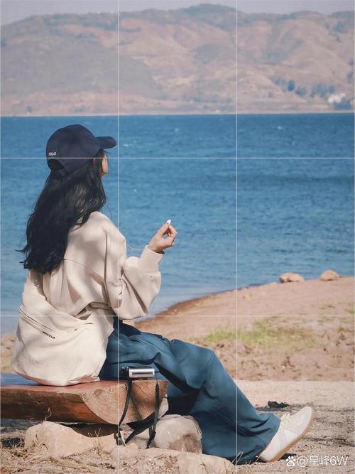 风景人物拍照姿势图3