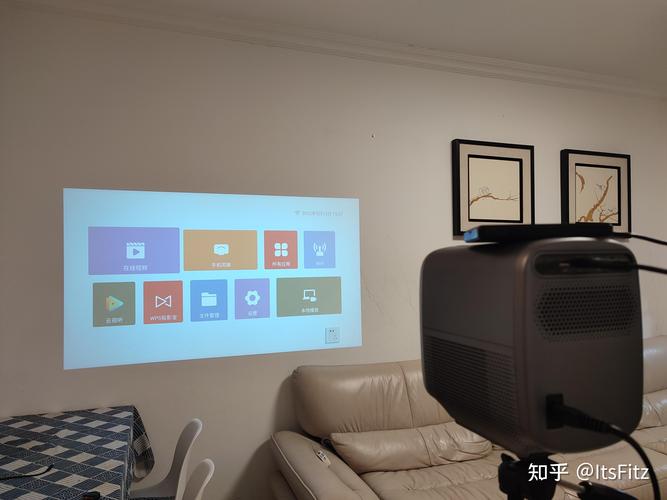 投影仪拍照背景图怎么投入图1