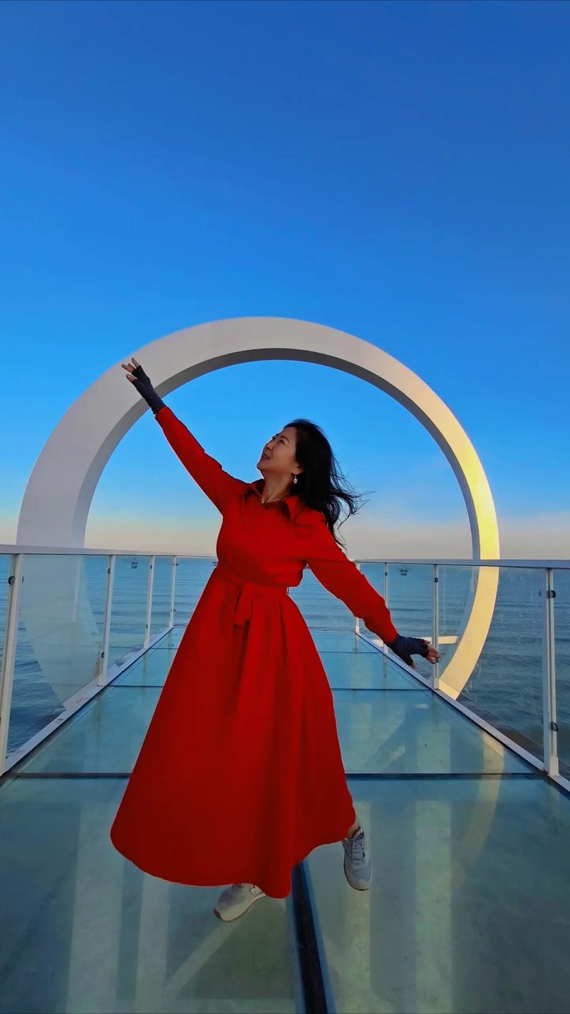 拍天空之镜的姿势图2