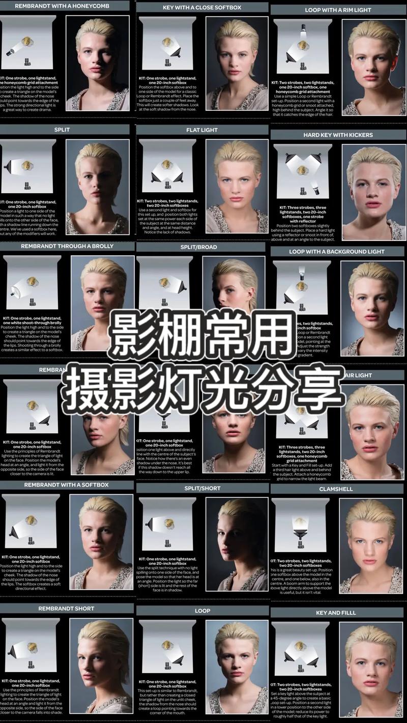人像拍摄如何布置灯光