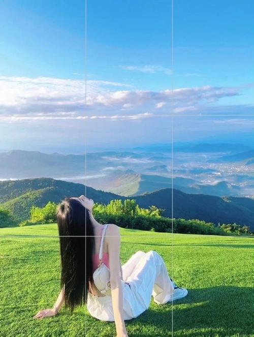 拍照姿势大全摆法海边图3