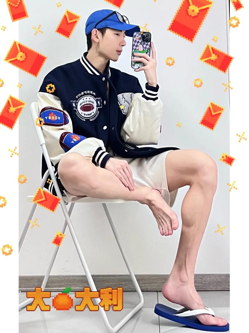 男生拍照时,腿的姿势应该怎么放?