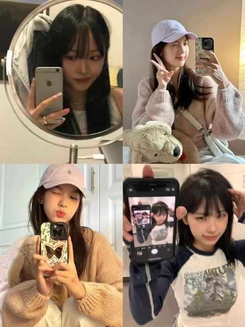 手机对镜子自拍照技巧