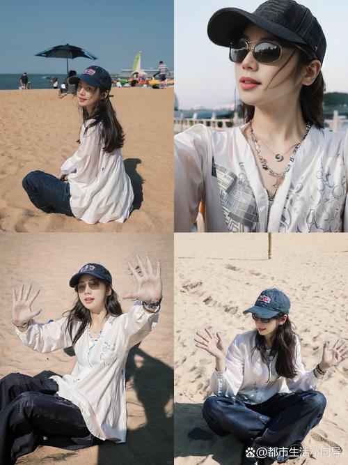 海边如何拍照,9个拍照姿势,动作越大越出片