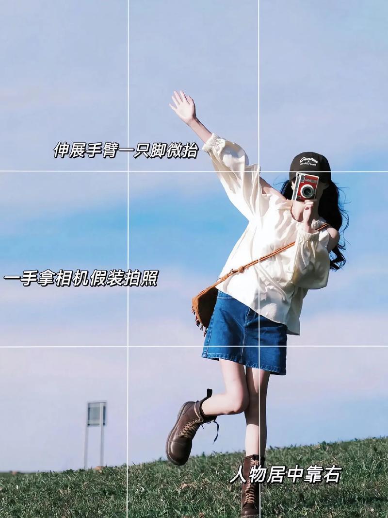 一个人怎么摆姿势照相图片