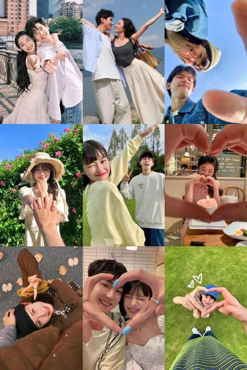 情侣拍照姿势的摆法