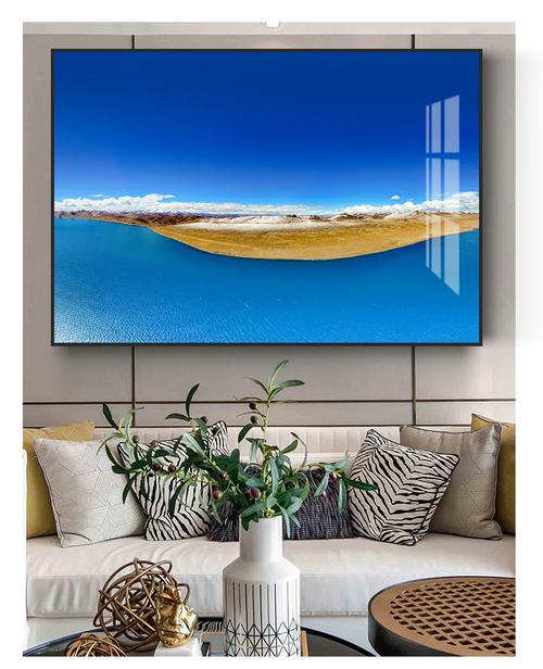 背景墙有投影仪装饰画怎么选择