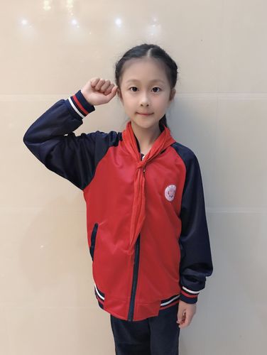 少先队入队宣誓时的手势是怎样的