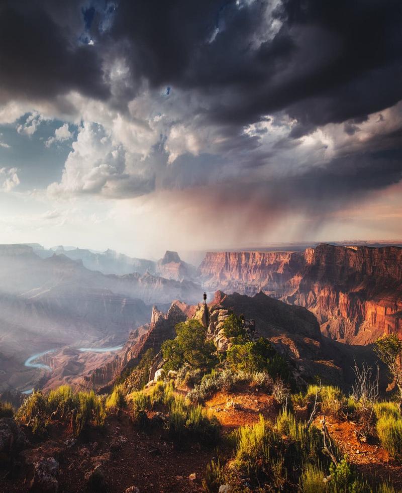 用美图秀秀做亮光美景效果图片?