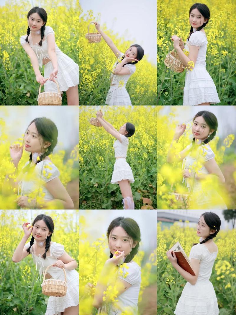 春天拍照姿势怎么摆好看