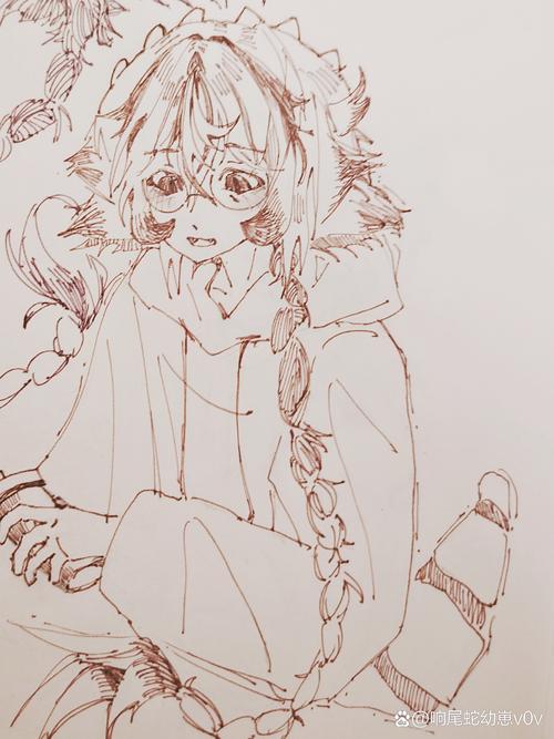 怎么在美图秀秀里把手绘变成线稿