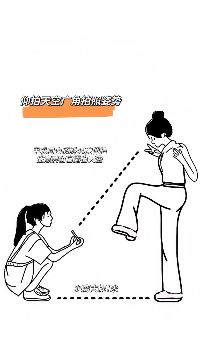 单人拍照姿势图解