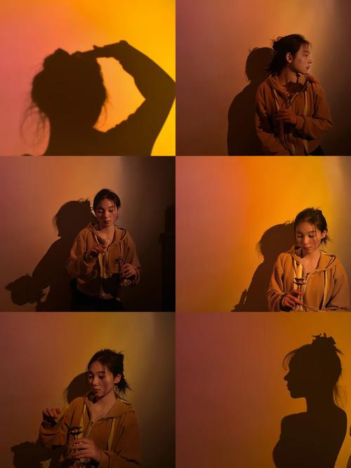 日落灯拍照姿势怎么摆女生