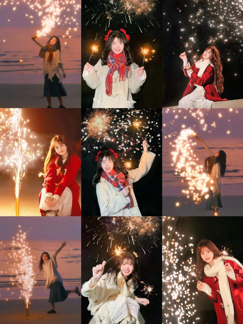 2023元旦怎么用仙女棒拍出好看的照片-仙女棒拍照姿势图片大全最新_百度...