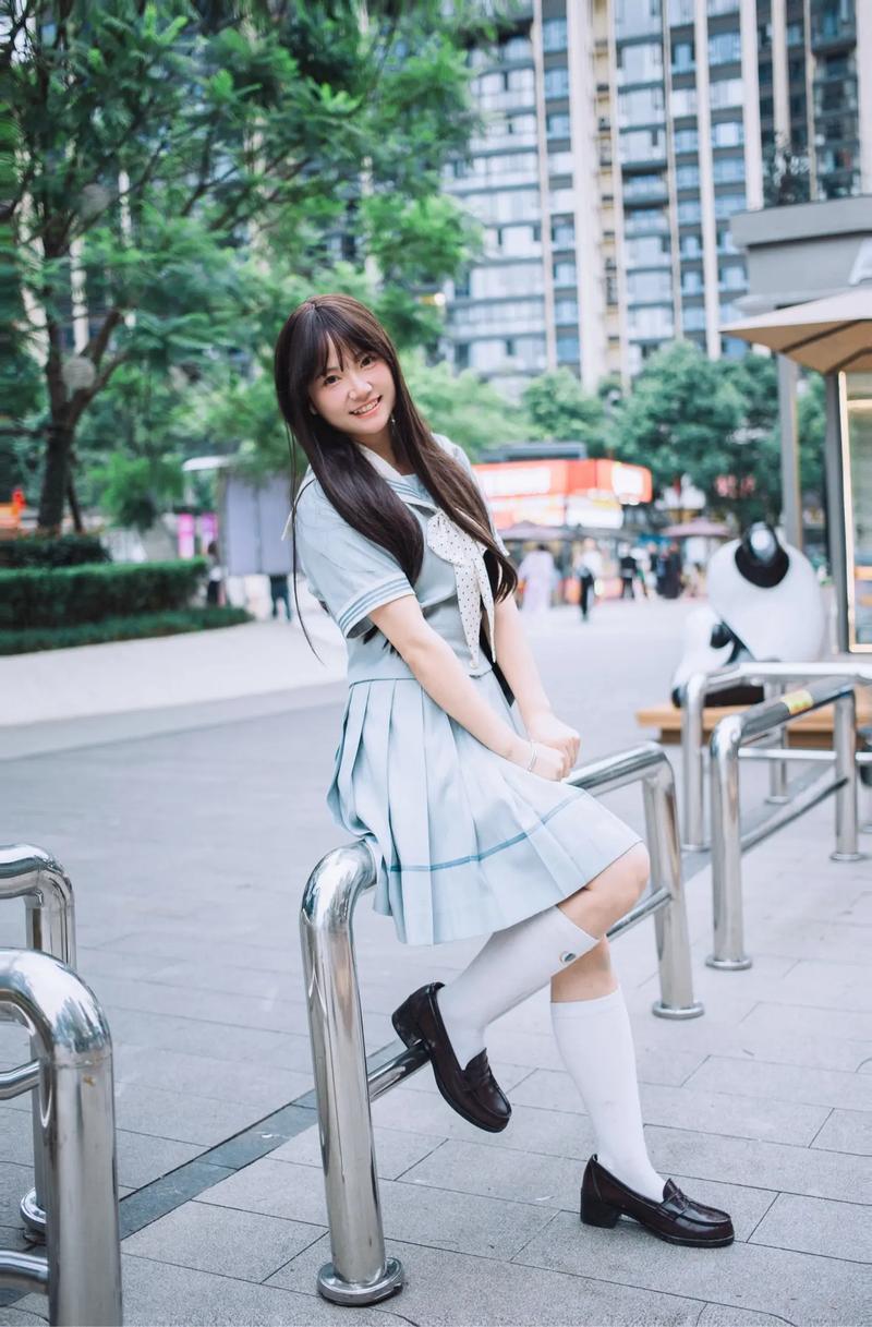 大学万用的JK拍照姿势拒绝拍照尴尬