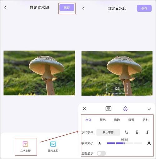 普通照片怎么添加水印