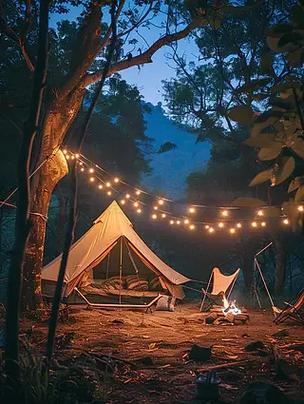 户外的夜晚识别中什么颜色的灯最好