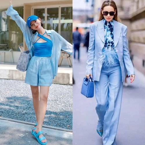 绿蓝色的衣服适合什么肤色的人穿?