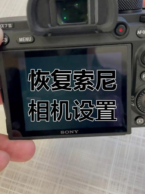 怎么恢复相机的出厂设置。