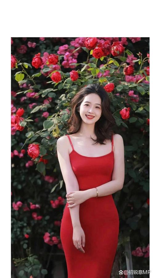 一个人站着拍照姿势