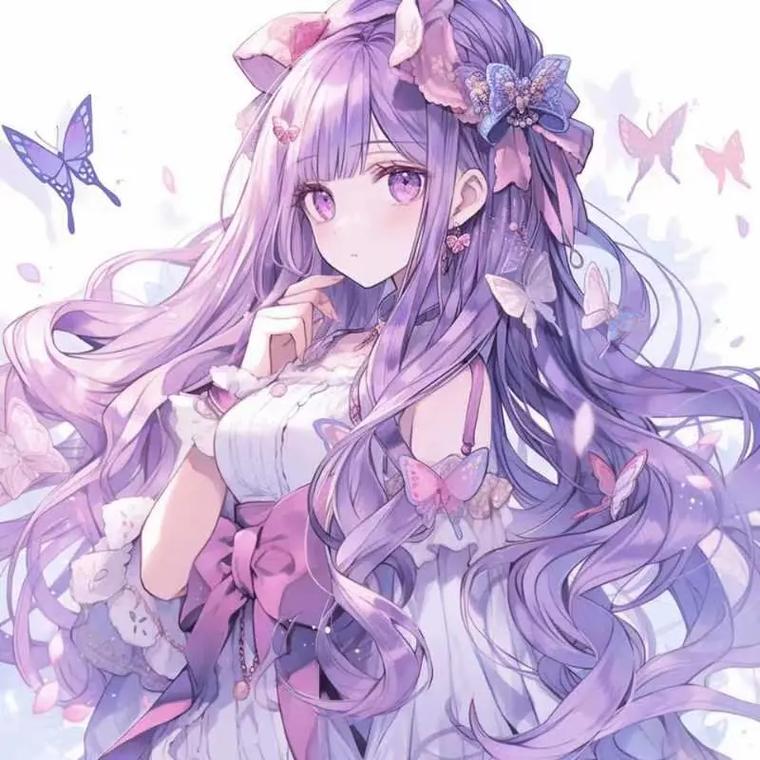 紫蓝色背景图片唯美图1